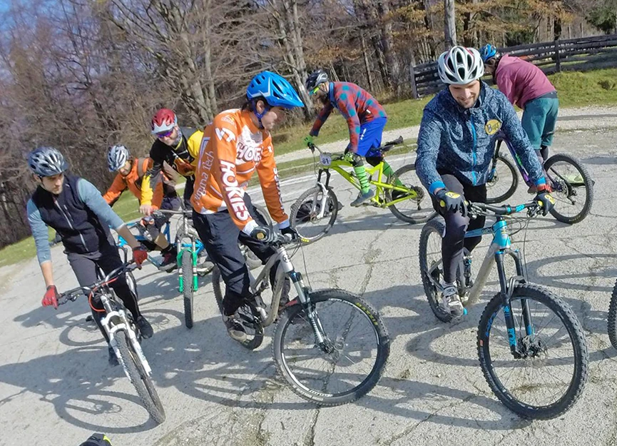 Mountain bike rider